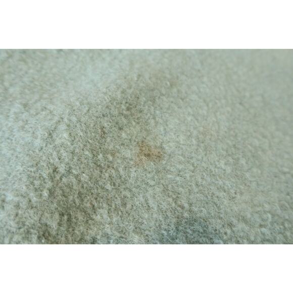 Vintage Aabe 100% Wool Blanket 41" x 78" Mint Green Made in Holland - Picture 5 of 5